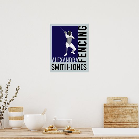 Omheining Poster (Keuken)