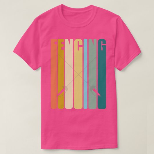 Omheining Retro Sport T-shirt (Design voorkant)