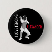 Omheining Ronde Button 5,7 Cm (Voorkant)