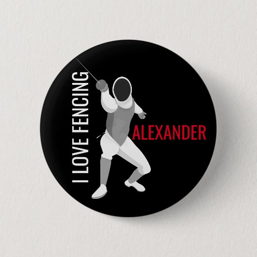 Omheining Ronde Button 5,7 Cm (Voorkant)
