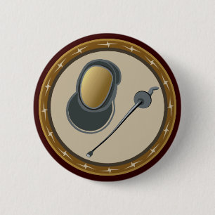 Omheining Ronde Button 5,7 Cm