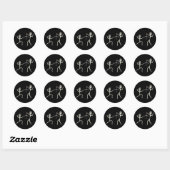 Omheining Ronde Sticker (Vel)