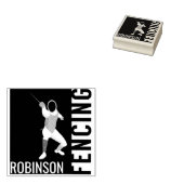 Omheining Rubberstempel (Gestempeld)
