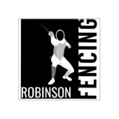 Omheining Rubberstempel (Afrduk)