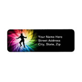 Omheining Silhouette; Spectrum Etiket (Voorkant)