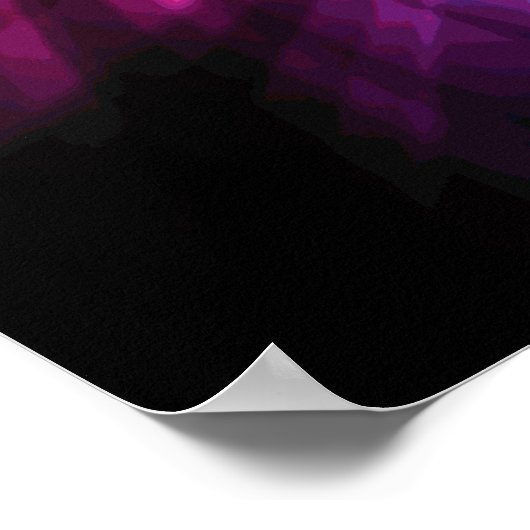 Omheining Silhouette; Spectrum Poster (Hoek)