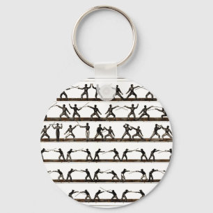  omheining sleutelhanger