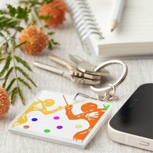 Omheining Sleutelhanger (Voorkant Rechts)