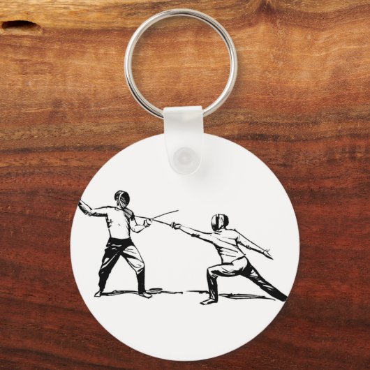 Omheining Sleutelhanger (Voorkant)