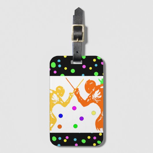 Omheining Sport Bagagelabel (Voorkant (verticaal))