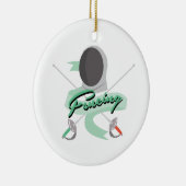 Omheining Sport Keramisch Ornament (Rechts)