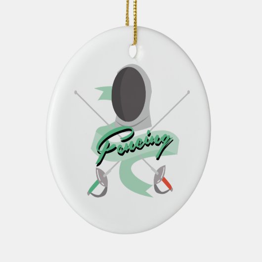 Omheining Sport Keramisch Ornament (Rechts)