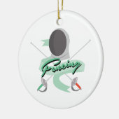 Omheining Sport Keramisch Ornament (Links)