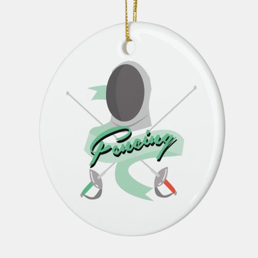 Omheining Sport Keramisch Ornament (Links)