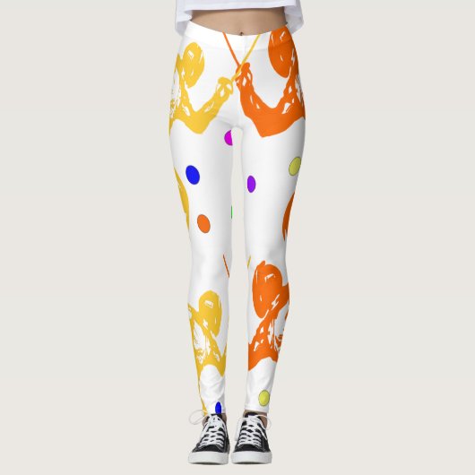 Omheining Sport Leggings (Voorkant)