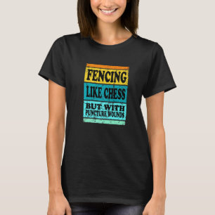 Omheining Sport Pun voor mannen Kinderen zoals sch T-shirt