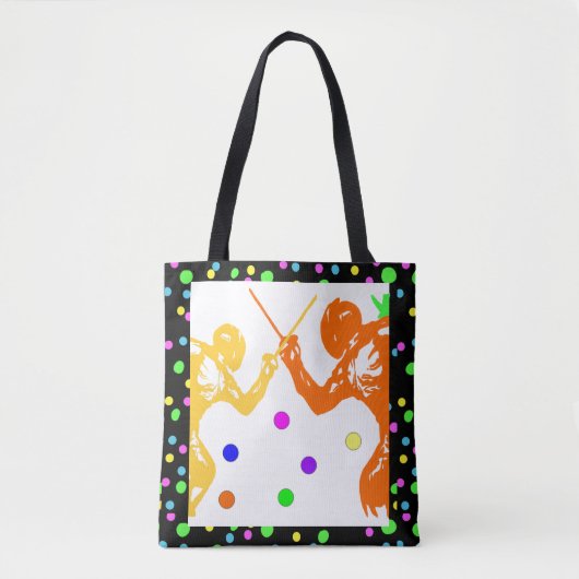 Omheining Sport Tote Bag (Voorkant)