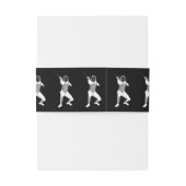 Omheining Uitnodigingen Wikkel (Achterkant Voorbeeld)