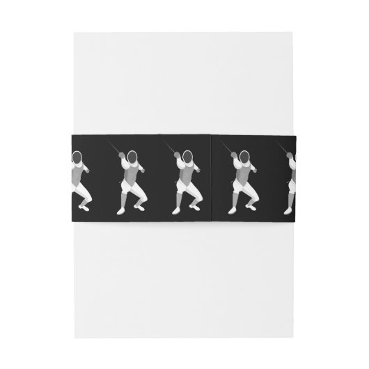 Omheining Uitnodigingen Wikkel (Achterkant Voorbeeld)