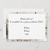 Omheining van de gestreepte draad (Sepia) Kaart (Achterkant)