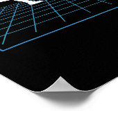 Omheining van de sportweddensport voor gamer poster (Hoek)