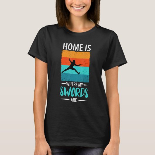 Omheining van het afrasteren van geweren tegen gew t-shirt (Voorkant)