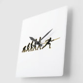 Omheining Vierkante Klok (Hoek)