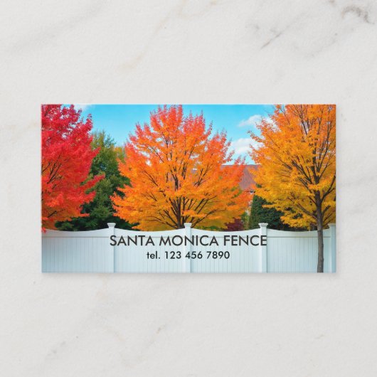 Omheining Visitekaartje (Voorkant)