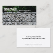 omheining visitekaartje (Voorkant / Achterkant)