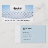 Omheining Visitekaartjes (Voorkant / Achterkant)