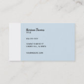 Omheining Visitekaartjes (Achterkant)