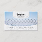 Omheining Visitekaartjes (Voorkant)