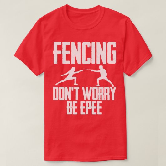 Omheining Zorgwekkend is geen EE T-shirt (Design voorkant)