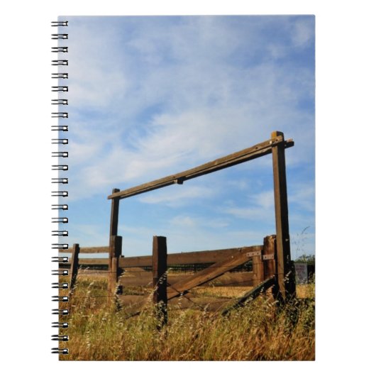 Omheiningen in het veld notitieboek (Voorkant)