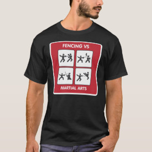 Omheiningen tegen Martial Arts T-shirt