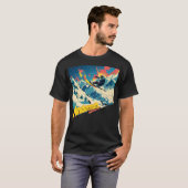 Omhels de Alpine Allure: Andermatt Ski Resort Ap T-shirt (Voorkant volledig)