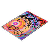 Omhels de Journey Tree Kleurrijk Notitieboek (Linkerzijde)