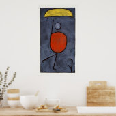 Omhels de regen: Paul Klee's Paraplu Masterpiece Poster (Keuken)