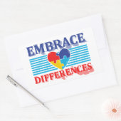 Omhels de verschillen Sticker (Envelop)