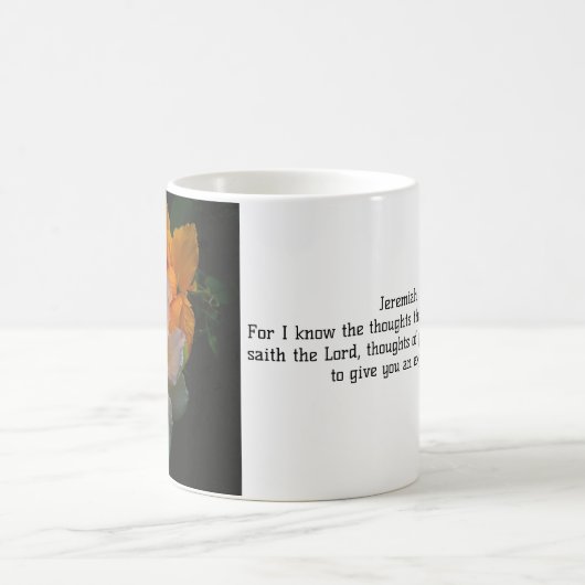 Omhels elk schip met geruststelling en hoop koffiemok (Center)