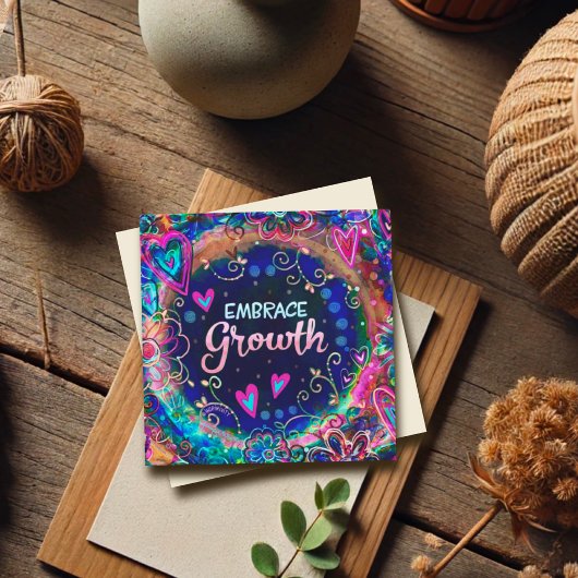 Omhels Groei Aanmoediging Inspirativiteit