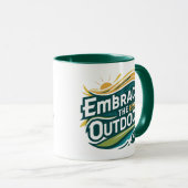 Omhels het buitenleven mok (Voorkant rechts)