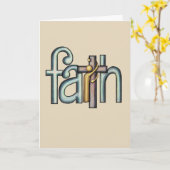 Omhels het Kruis Kaart (Gele Bloem)