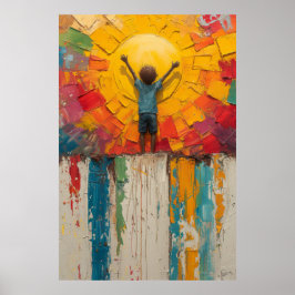 Omhels Horizon: Kinderachtige Wonder Poster