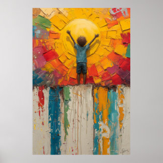 Omhels Horizon: Kinderachtige Wonder Poster