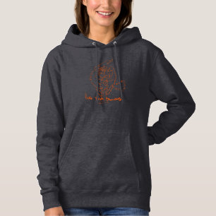 Omhels je demonen hoodie
