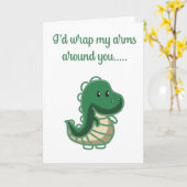 Omhels Me Kaart (Gele Bloem)