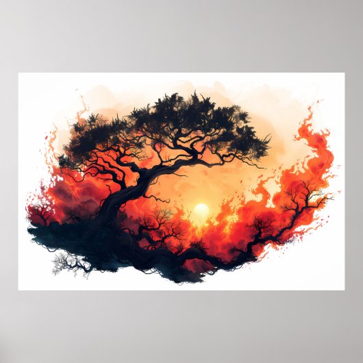 Omhels Mythische Macht met Ons Aantrekkelijk Poste Poster (Voorkant)