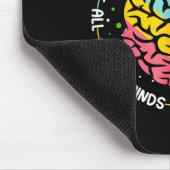 Omhels neurodiversiteit Brain Autism Awareness ADH Muismat (Hoek)