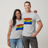 Omhels PRIDE niet Vooroordelen Rainbow Art T-shirt (Unisex)